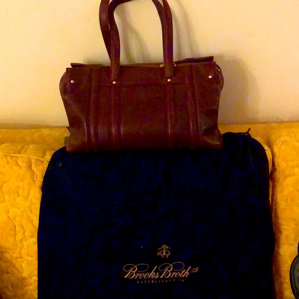 Brooks Brothers Lizard Embossed Leather -one of a kind -beautiful doctors bag